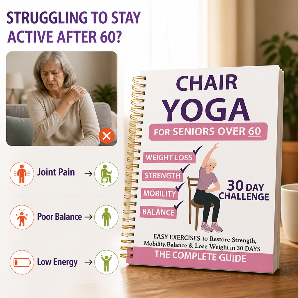 LuminaFlow™ — Rediscover Strength and Confidence with Gentle Chair Yoga Moves