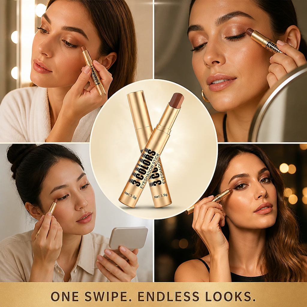LumiSculpt™ 3-in-1 Gradient Stick — One Swipe to Stunning, All-Day Confidence