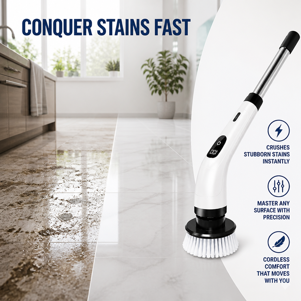 Scrubix™ — Conquer Stains Fast and Love Your Sparkling Home Again