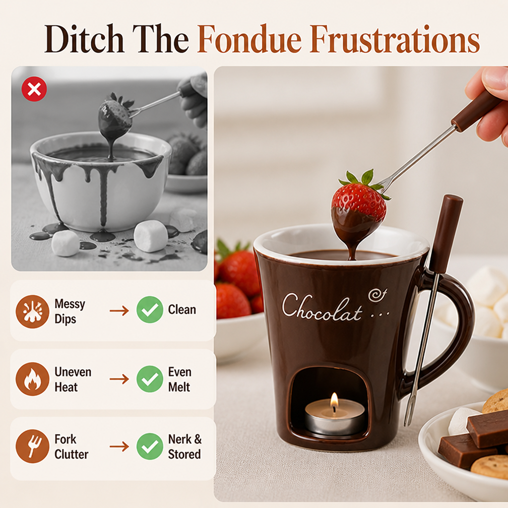 CandiFlow™ — Enjoy Perfectly Smooth, Melted Chocolate Every Time