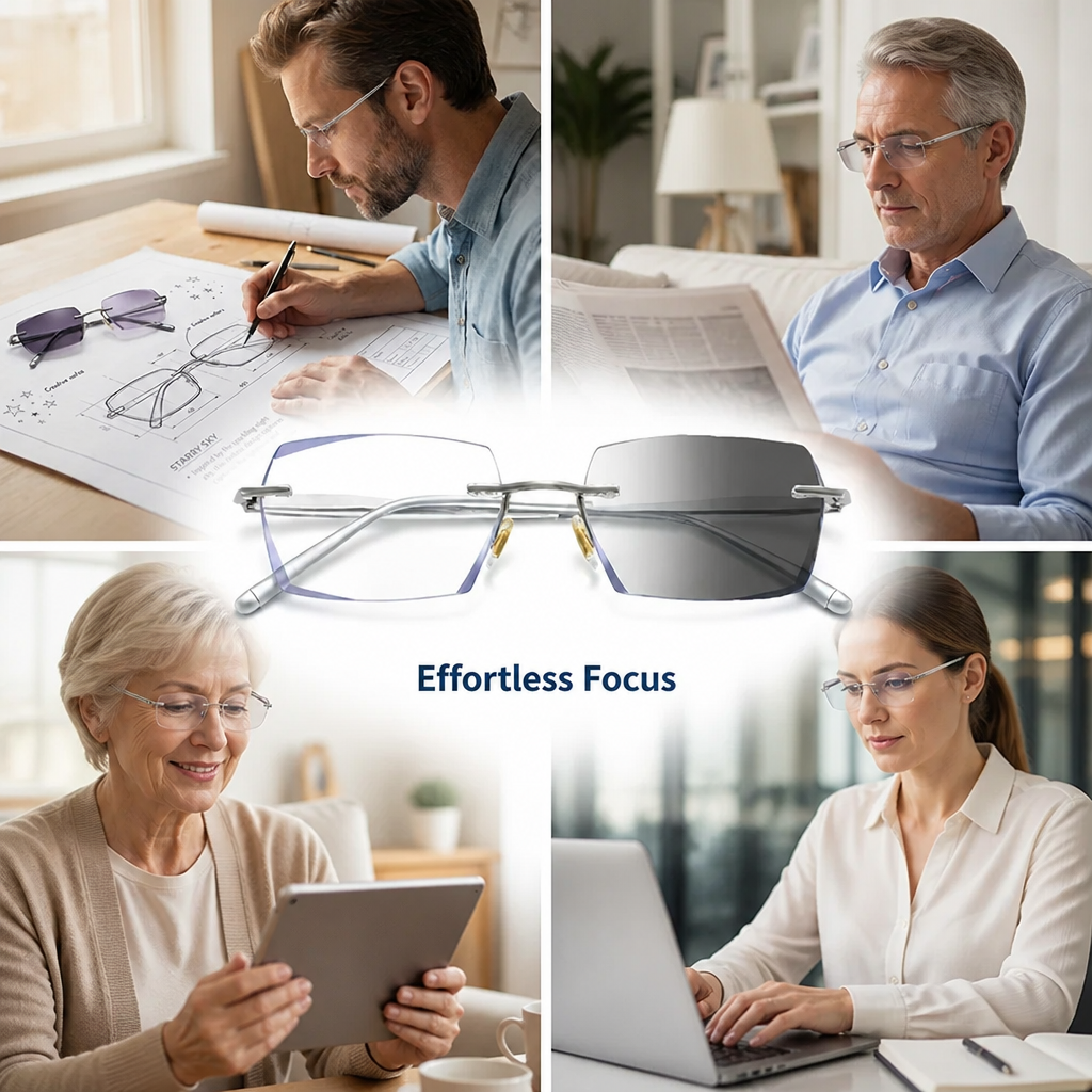 LumaShift™ Color-Adaptive Reading Glasses — Effortless Focus and All-Day Eye Comfort That Powers Your Day