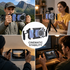 VidiPro™ Smartphone Cage Rig — Capture Cinematic, Rock-Solid Footage Without the Shake