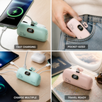 VoltEdge™ 5000mAh Mini Power Bank — Turbo Charge Your Freedom and Never Miss a Moment