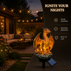 EmberMyst™ Dragon Sentinel — Ignite Your Nights with Cozy, Solar-Powered Dragon Magic