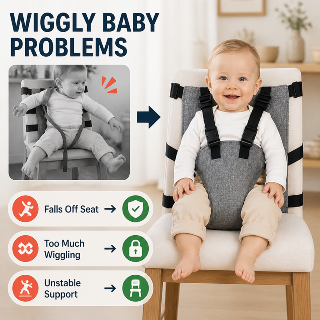 StellaSecure™ Harness — Feel the Freedom of Total Baby Safety Wherever You Go