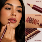 VivaCurve™ 12-Piece Matte Lip Sculpting Set — Unleash Bold, All-Day Confidence with Perfectly Defined Lips