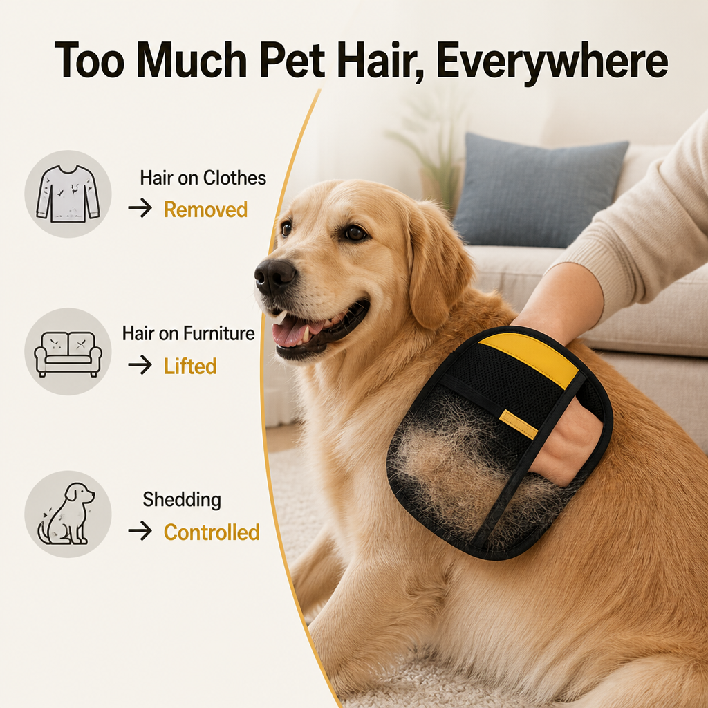 FurEase™ — Turn Grooming into a Loving, Fur-Free Moment You Both Crave