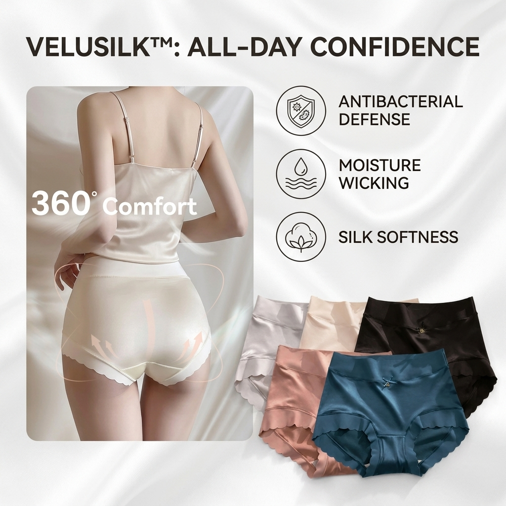 VeluSilk™ — Experience All-Day Freshness and Silky Confidence That Moves With You