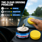 VistaPure™ Glass Clarity Paste — Drive Confidently with Crystal-Clear, Glare-Free Glass Every Time
