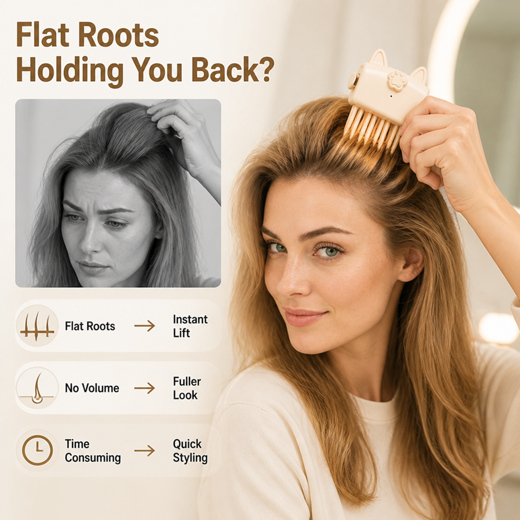 VoluRise™ — Effortless Root Lift That Turns Heads Instantly