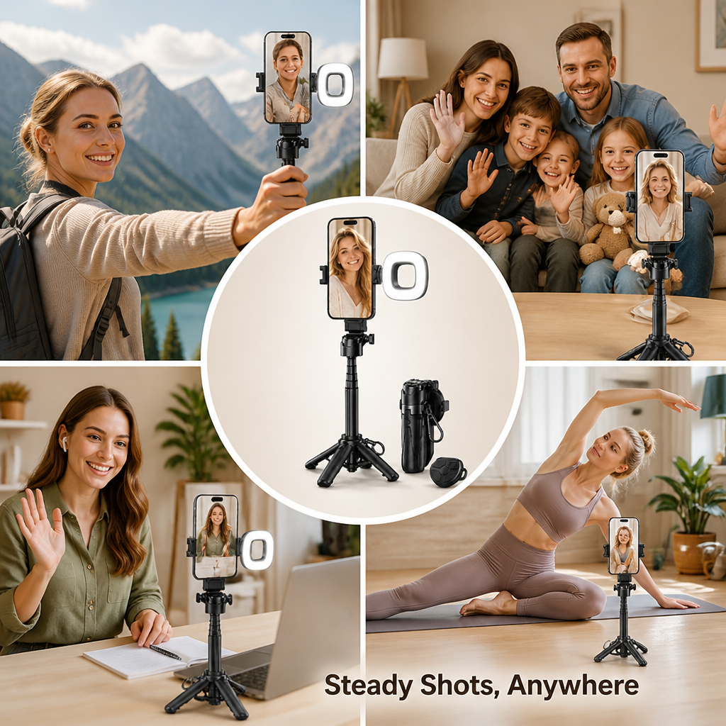 SteadySnap™ — Get in the Picture, Without the Awkward Setup