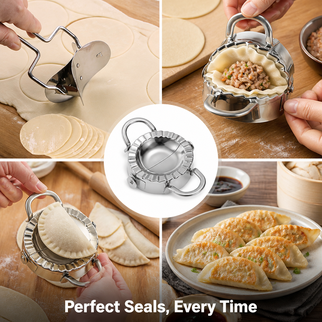 TitanFold™ — Turn Every Dumpling Into an Irresistible, Picture-Perfect Delight