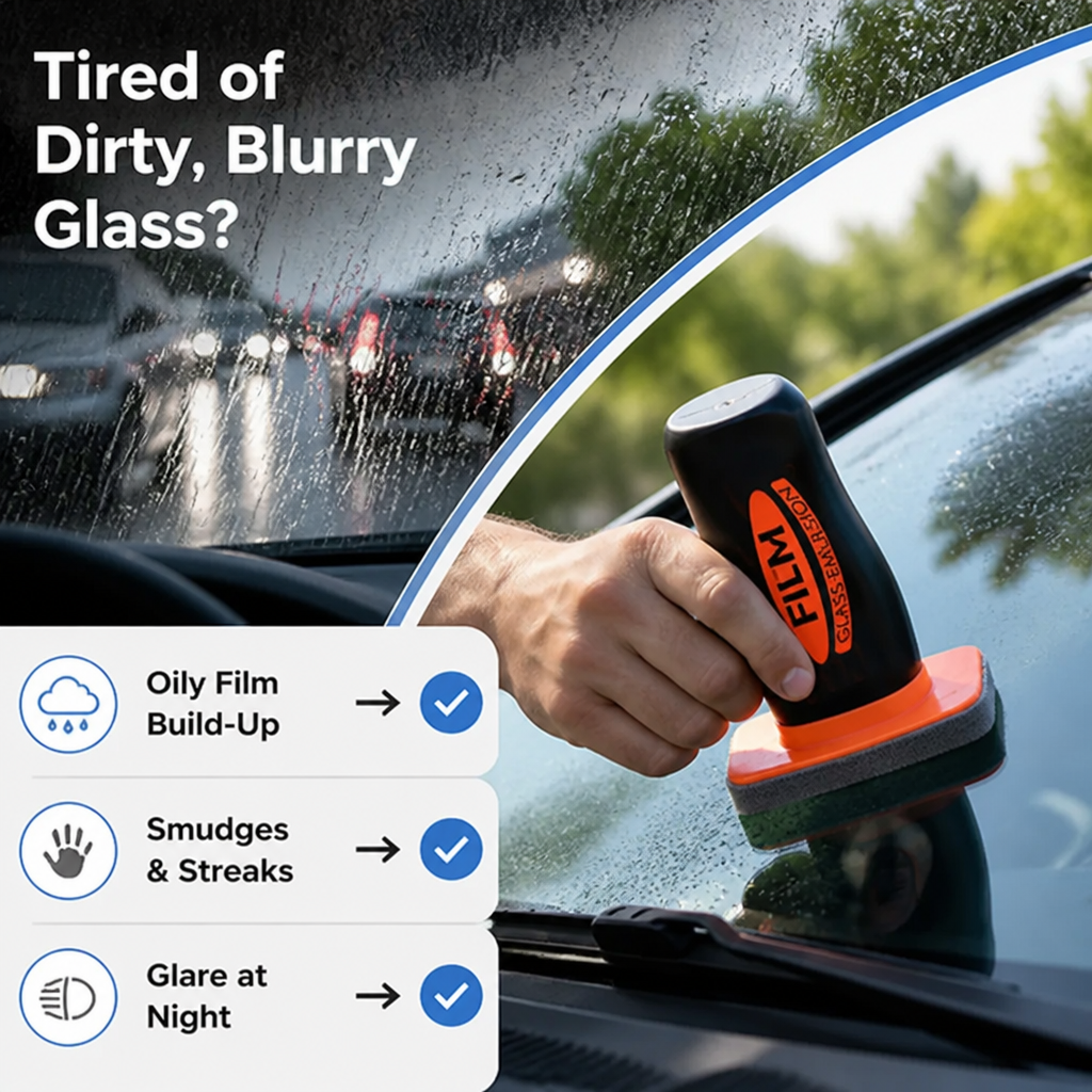 ClariVue™ — Instantly Clear Your View for Safer, Stress-Free Drives