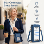 Velevra™ Touchscreen Crossbody Wallet — Stay Effortlessly Connected and Secure Wherever Life Moves You
