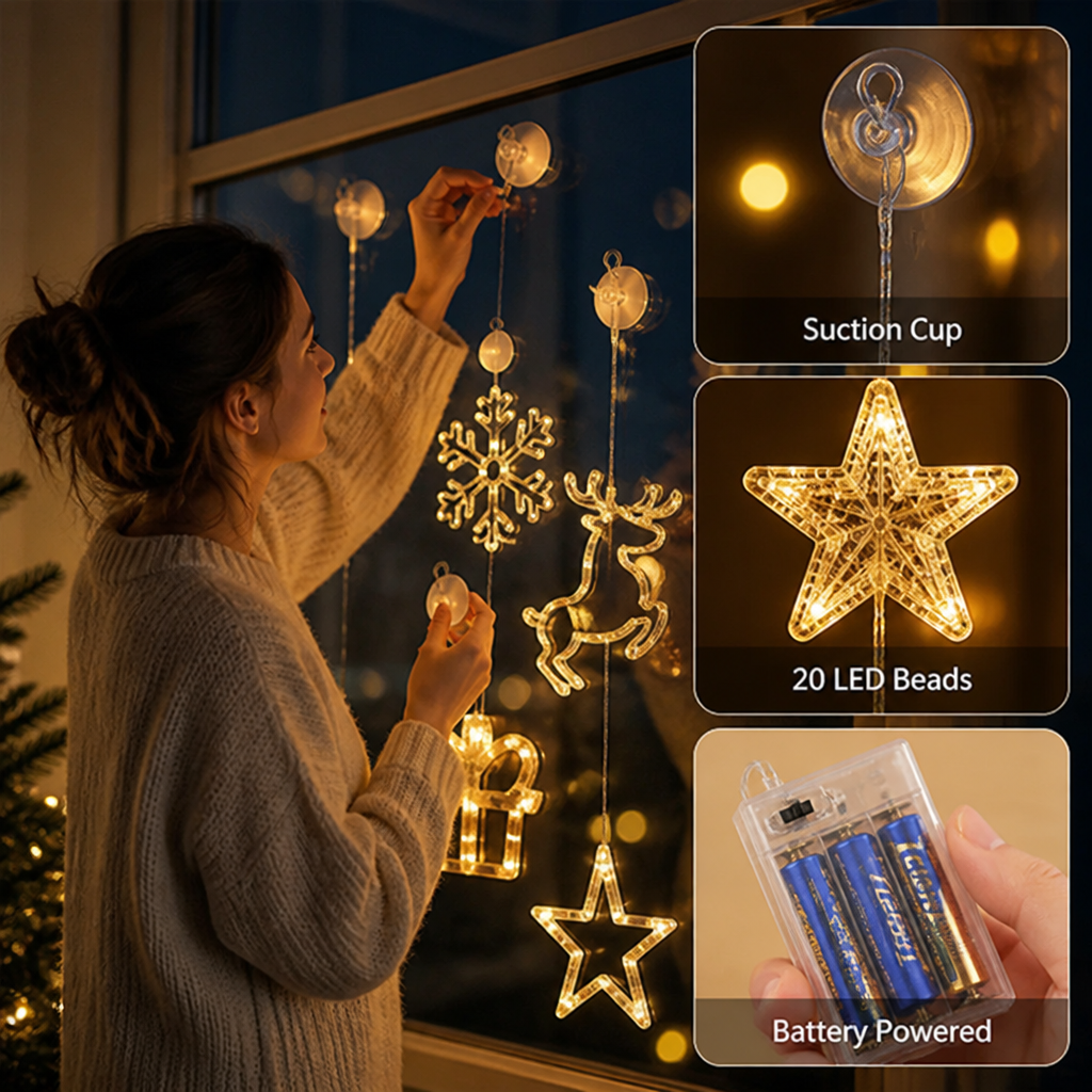 WinterGleam™ — Bring a Cozy, Magical Christmas Glow to Every Corner