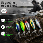 RamoraStrike™ — Ignite Predator Instincts and Land Trophy Bass Every Cast (6 pieces)