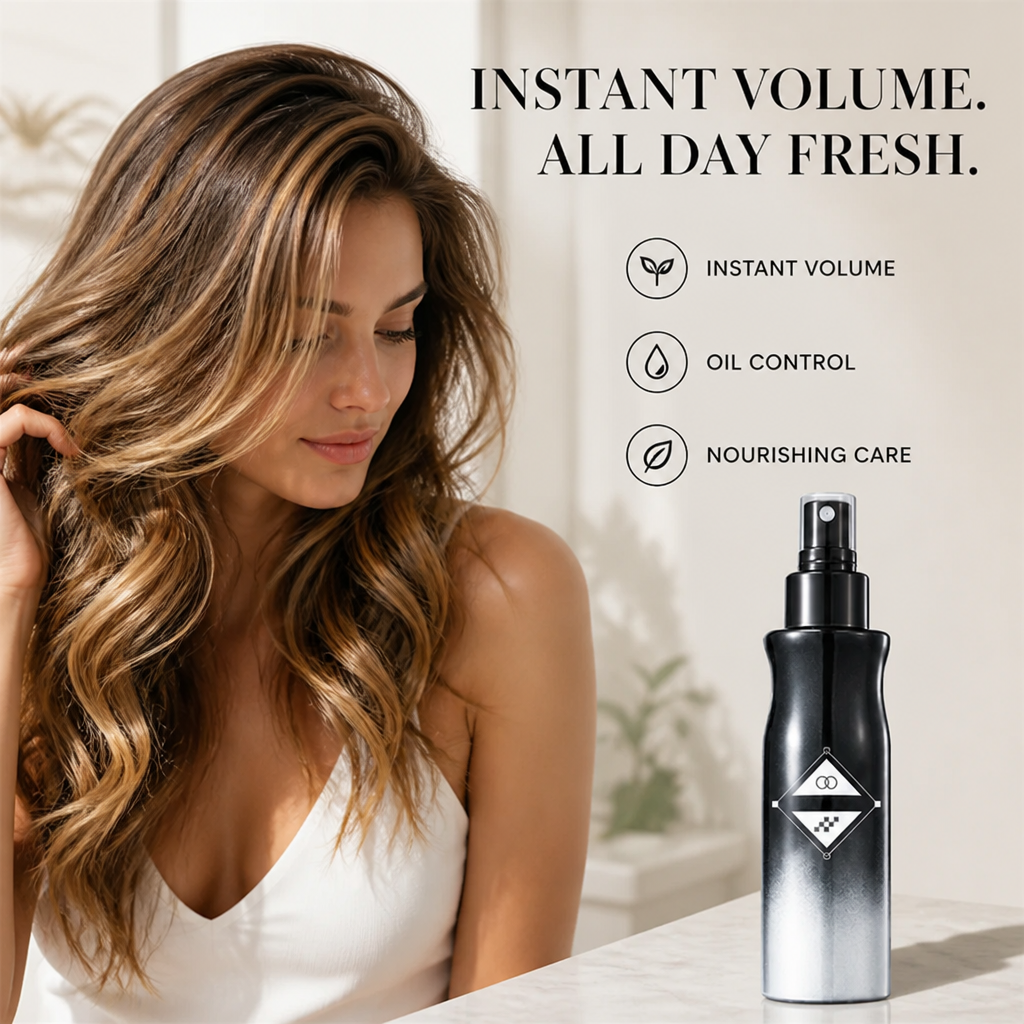 Lumiva™ Volumizing Hair Mist — Instantly Bring Lifeless Hair Back to Bouncy, Beautiful Life