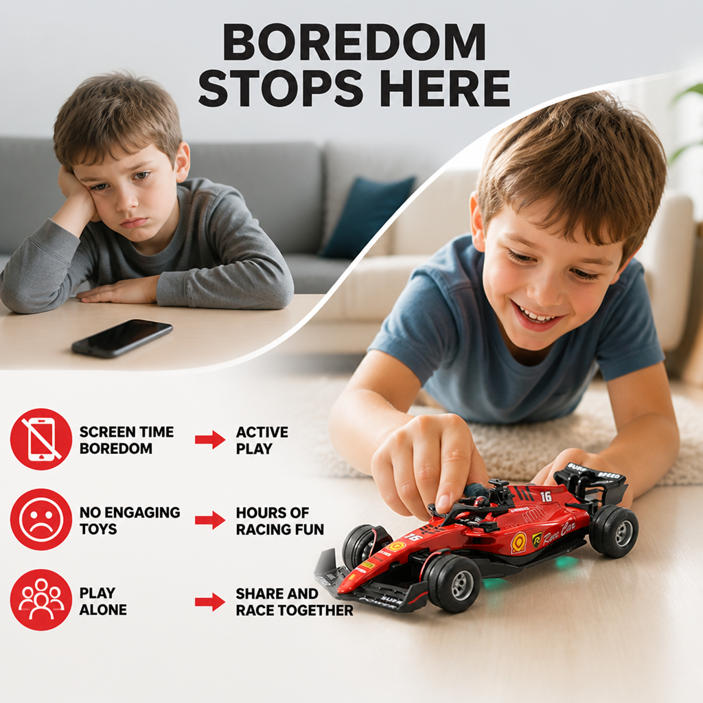 RaceSprout™ — Turn Any Playtime Into Their Own Little Race Day