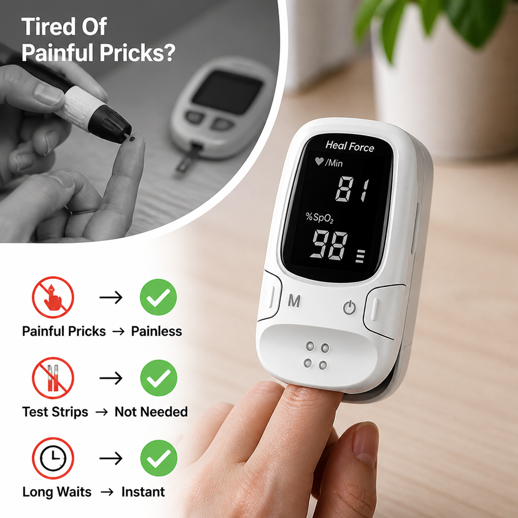 Vitalisense™ — Take Control with Painless, Instant Health Insights