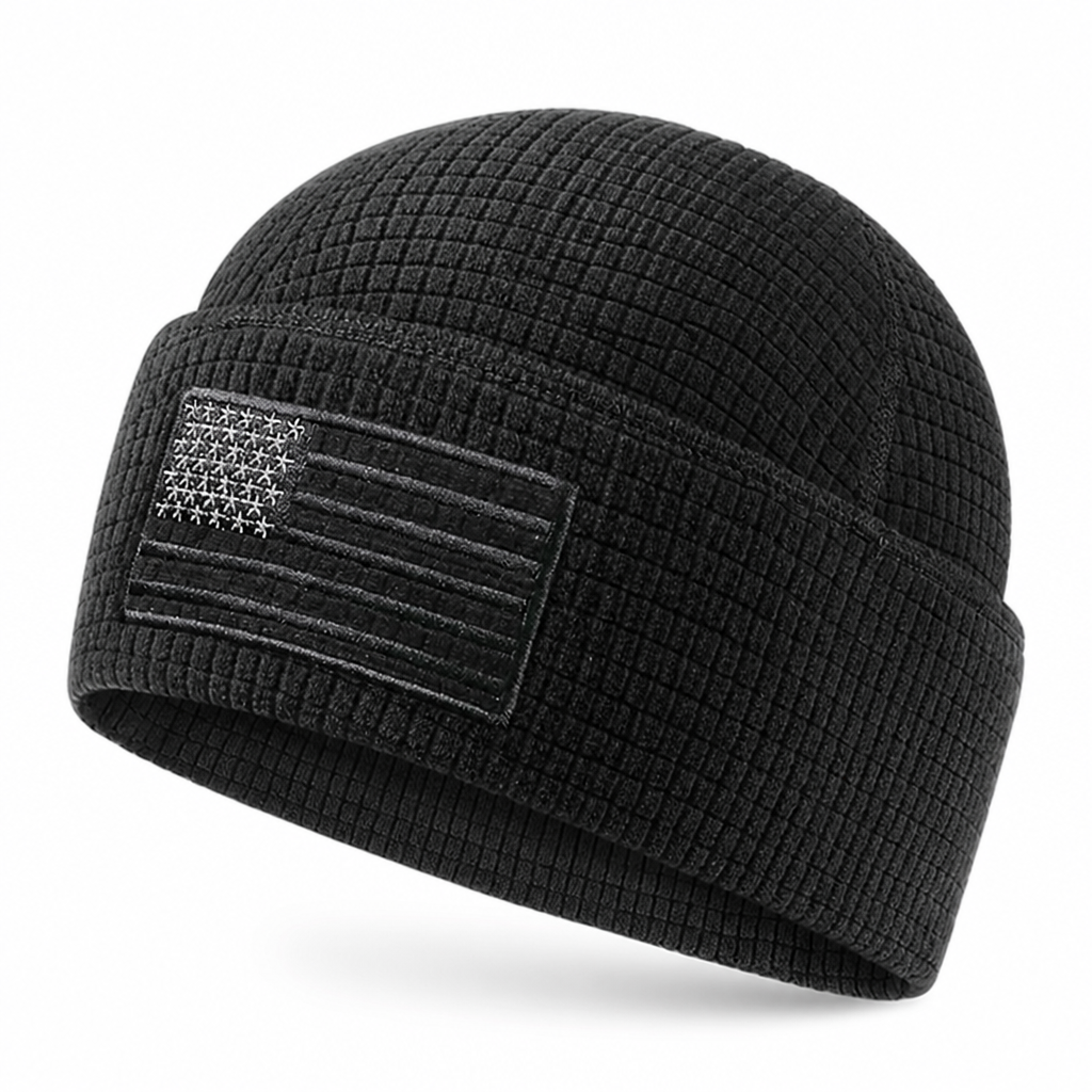 Starswift™ Waffle Watch Cap — Own Every Moment with Featherlight Warmth and Rugged Pride