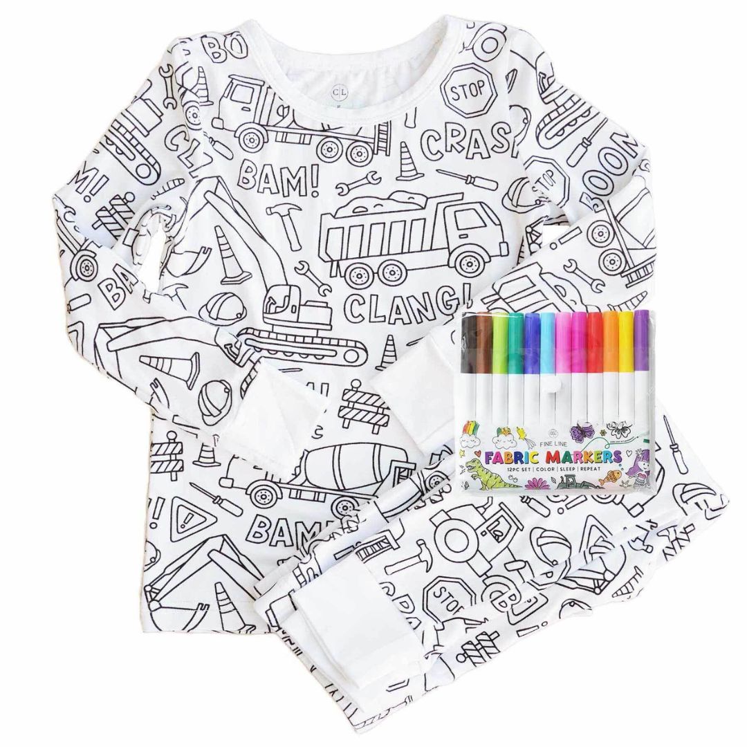 Colorful Canvas Pajamas™ — Unleash Your Child’s Imagination in Cozy, Mess-Free Comfort