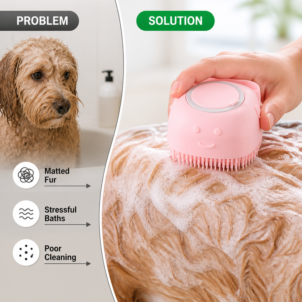 SilkaPaw™ — Turn Bath Time Into Your Pet’s Favorite Relaxation Ritual