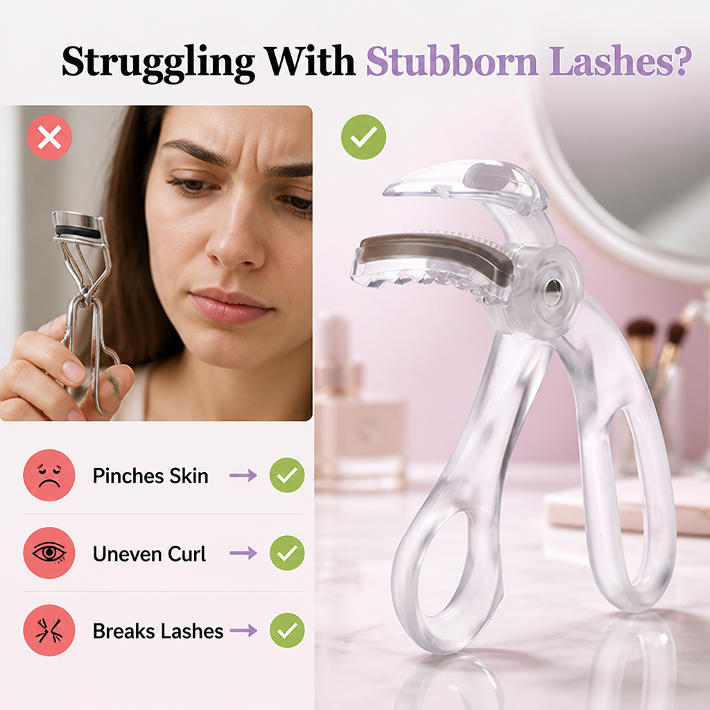Ramelle™ LashLift Curler — Unleash Bold, Eye-Opening Lashes That Command Attention