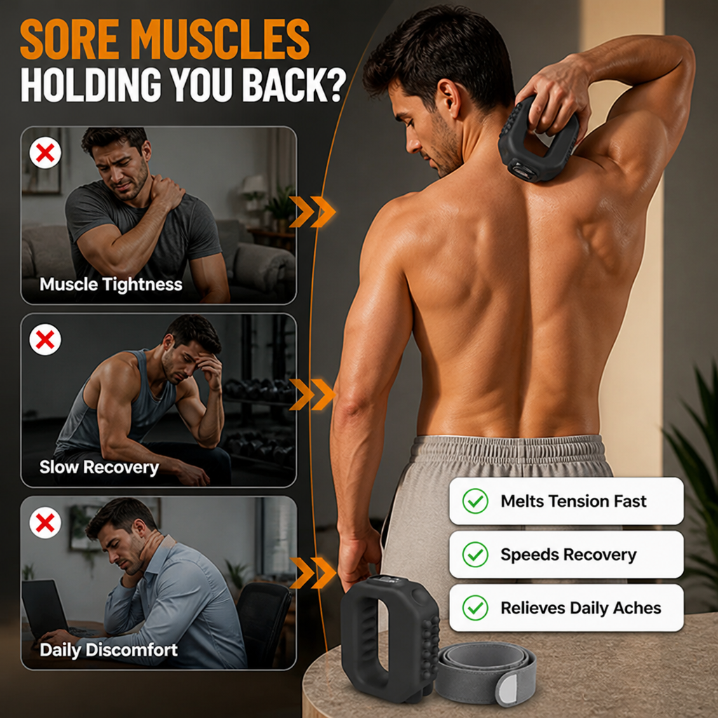 FlexaPulse™ — Crush Muscle Pain Fast and Own Every Movement