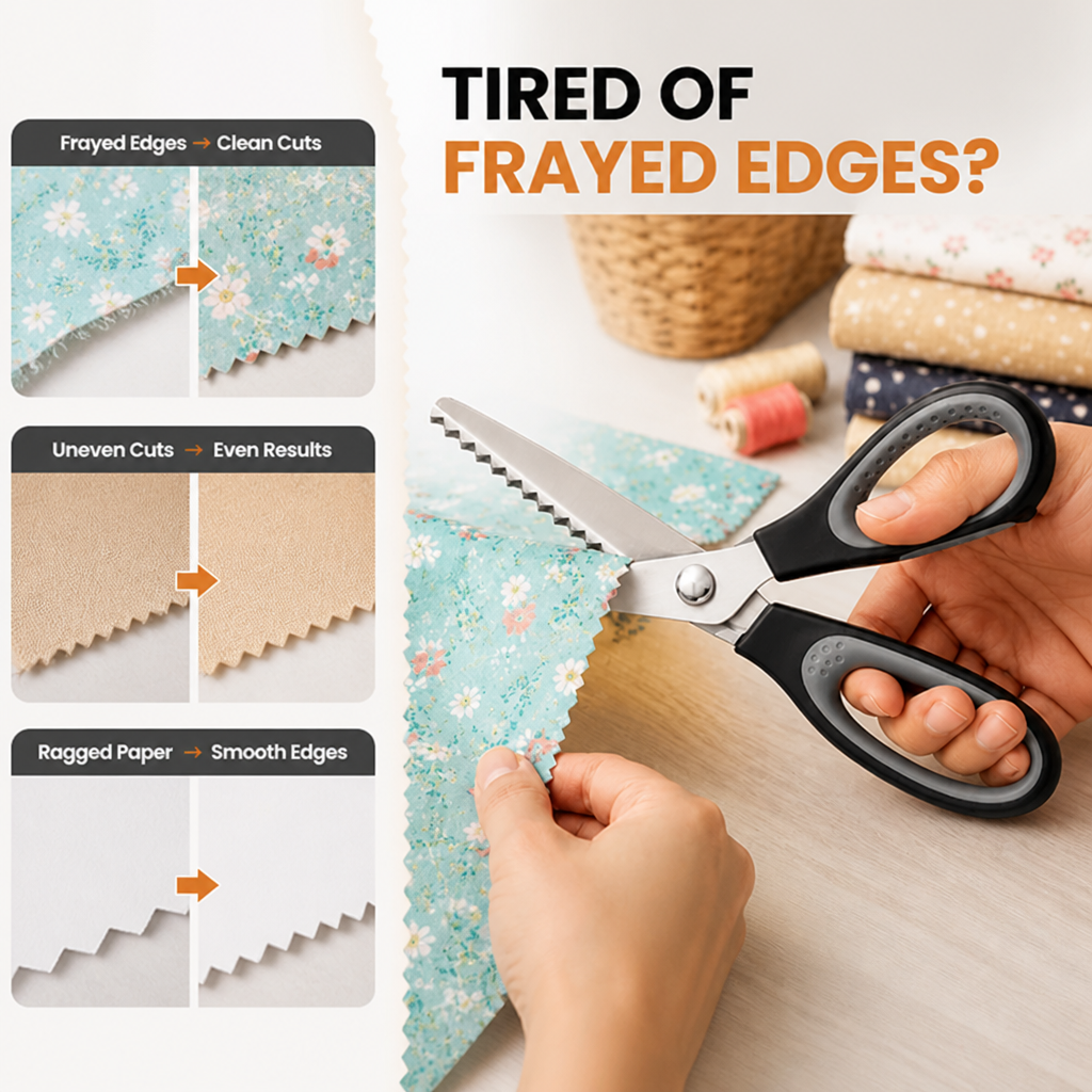 VivaEdge™ — Effortless Precision That Makes Every Cut Flawless and Fray-Free