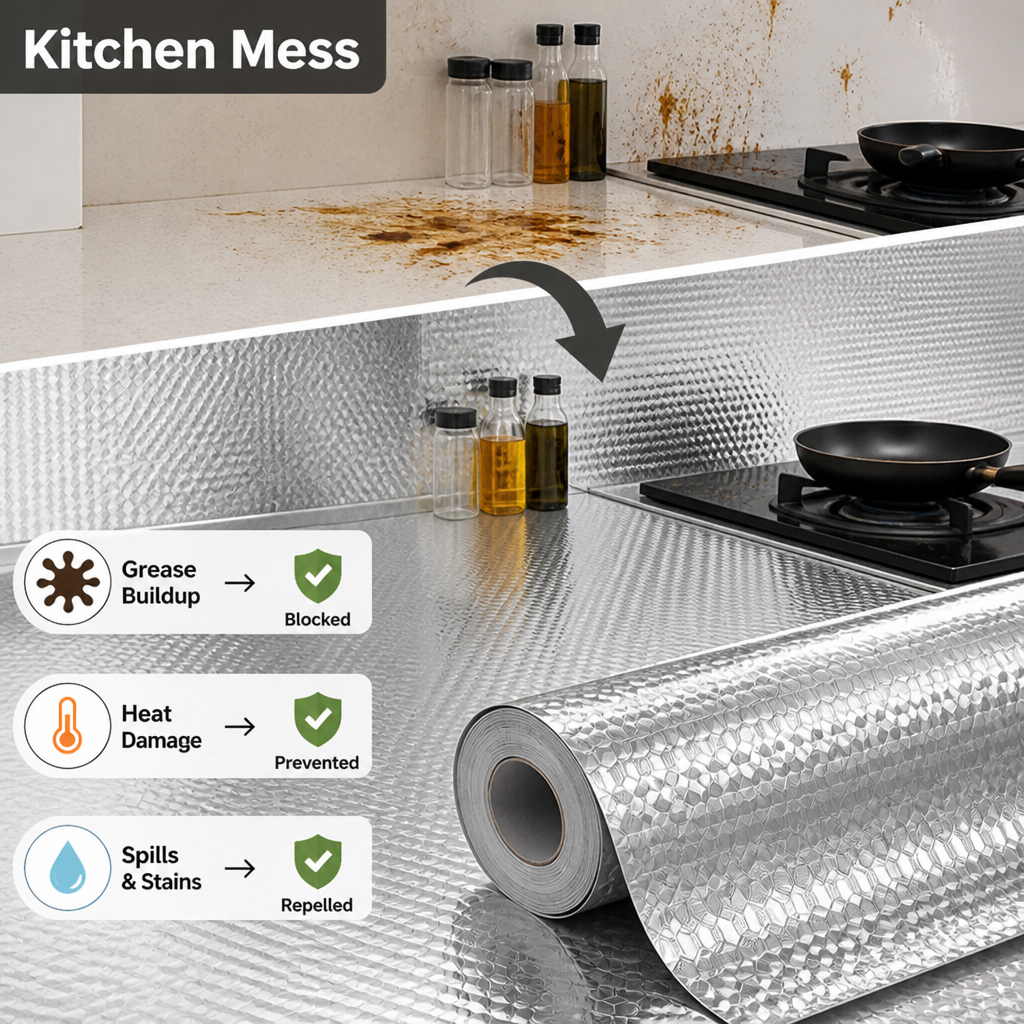 SilverGuard™ — Effortless Shine and Total Kitchen Protection That Lasts