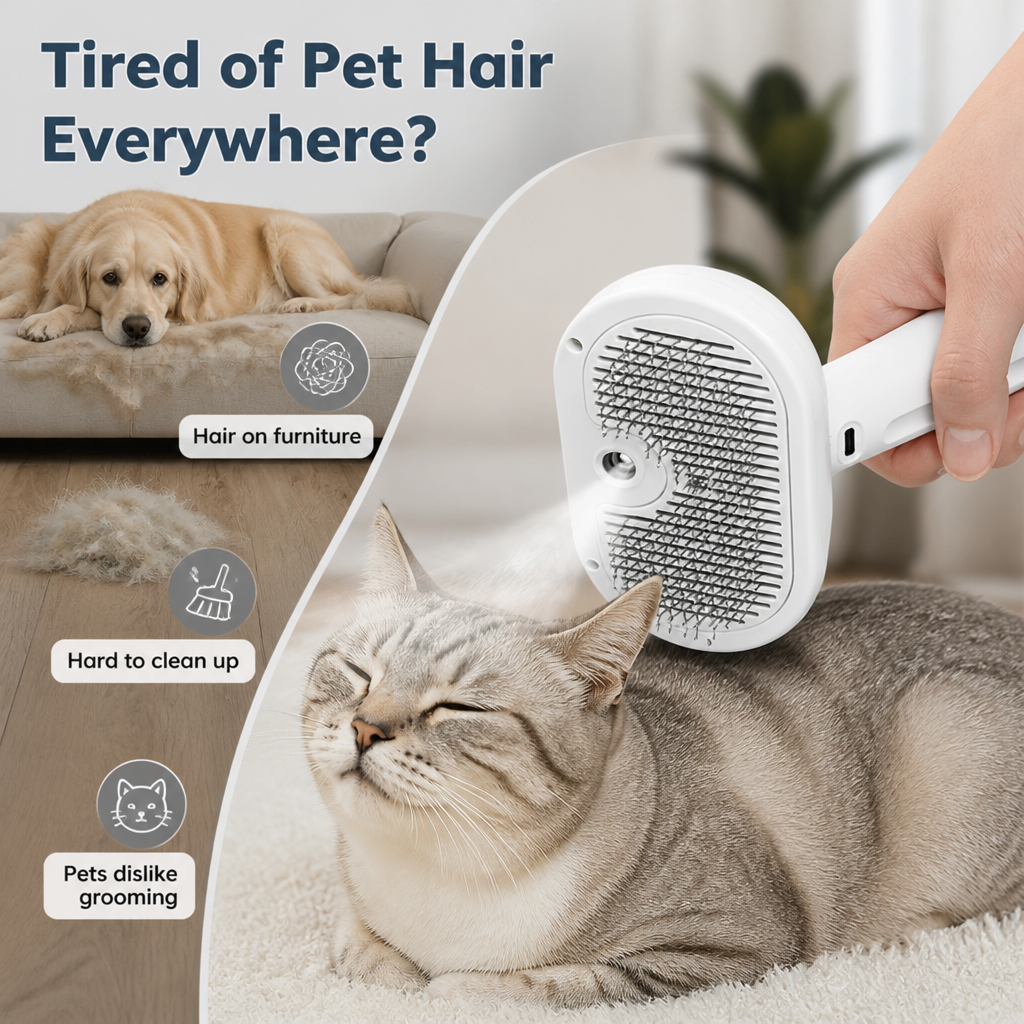 FluffAura™ — Transform Grooming into Your Pet’s Favorite Moment of Bliss