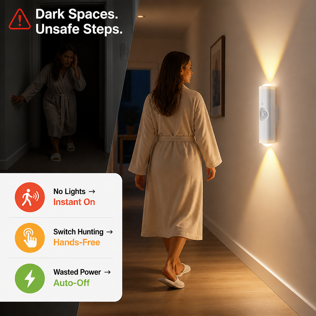 LumiAura™ — Light That Welcomes You Home with Instant, Personalized Glow