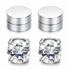 LumiCharm™ Magnetic Zircon Earrings — Dazzle Effortlessly with Pain-Free, Piercing-Free Glamour