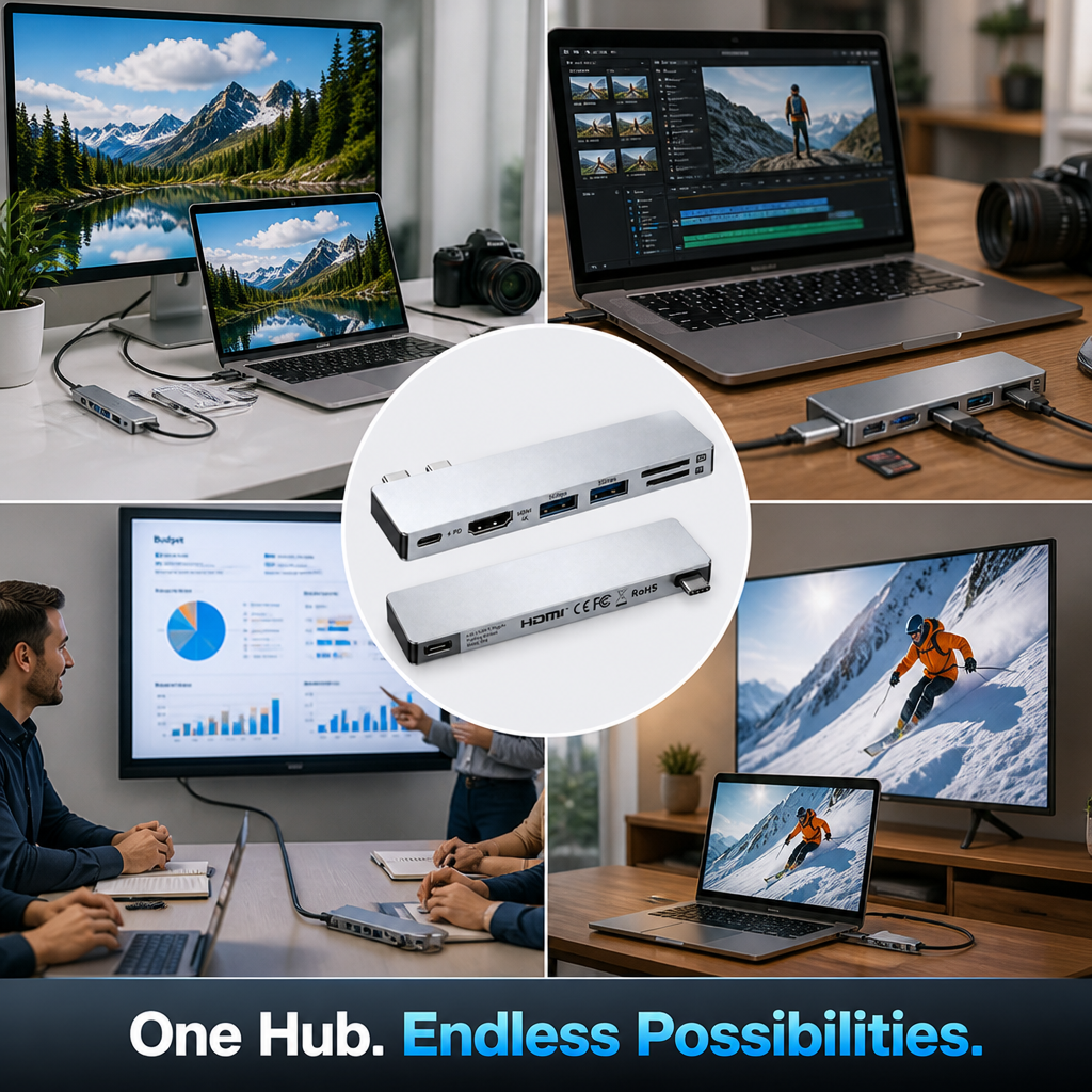 VertoHub™ — Unleash Instant Power and Perfect Connectivity Every Time