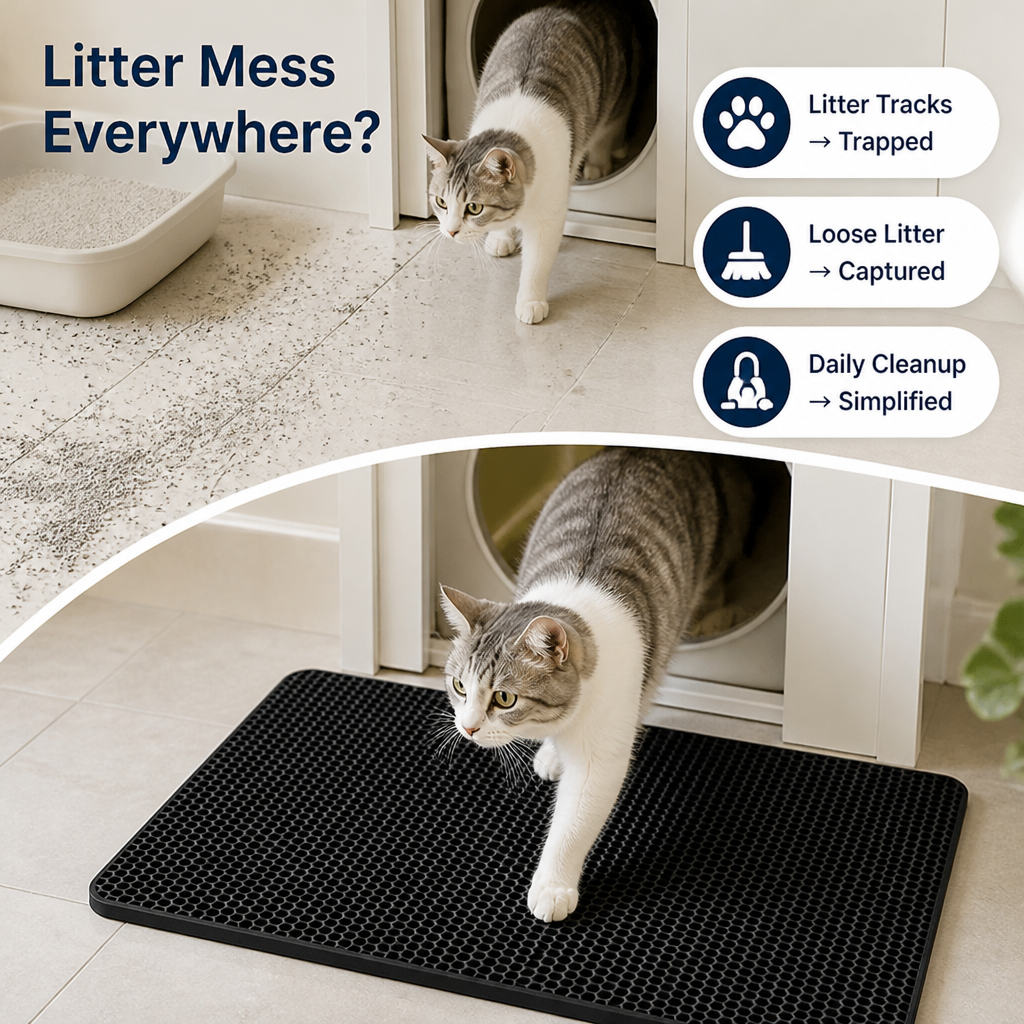 VersaPaws™ — End the Litter Mess and Enjoy Peaceful, Spotless Floors