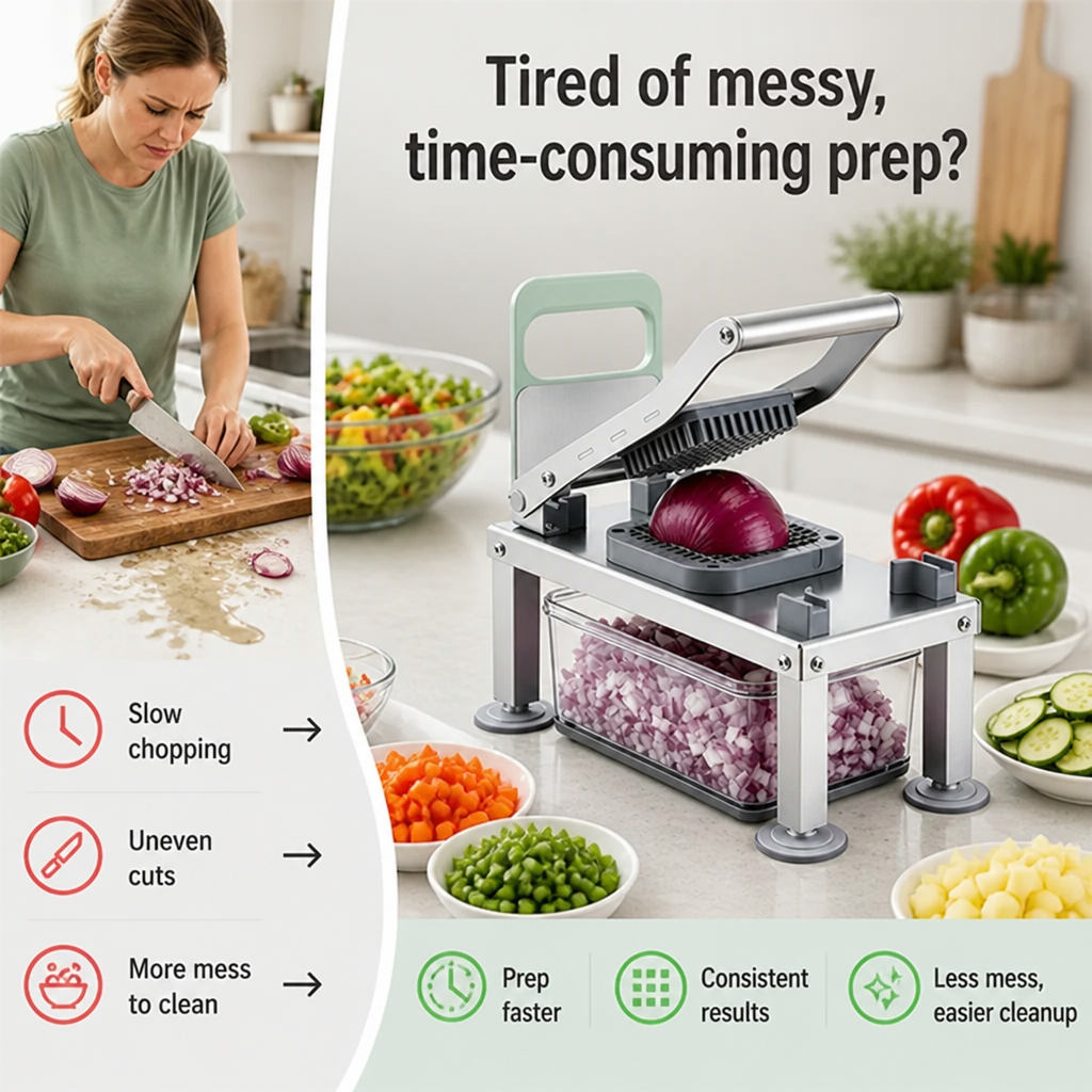 ChopSwift™ — Make dinner prep feel faster, neater, and easier from the very first chop