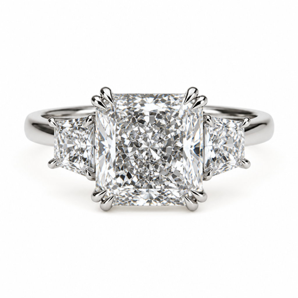 LuminaLuxe™ Square Cut Ring — Ignite Instant Confidence with Every Dazzling Glance