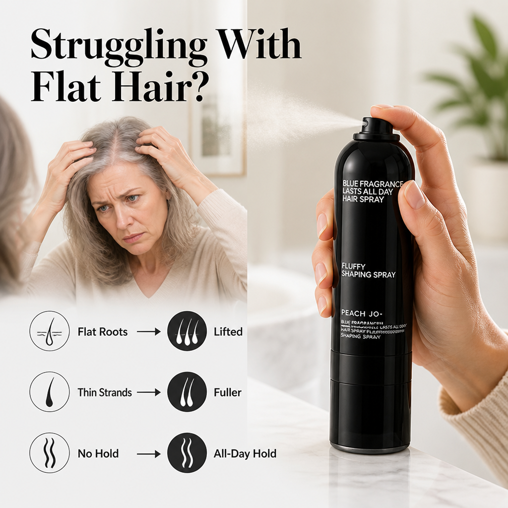 VivaLuxe™ Volumizing Spray — Unleash Lively, Weightless Hair That Moves With You All Day