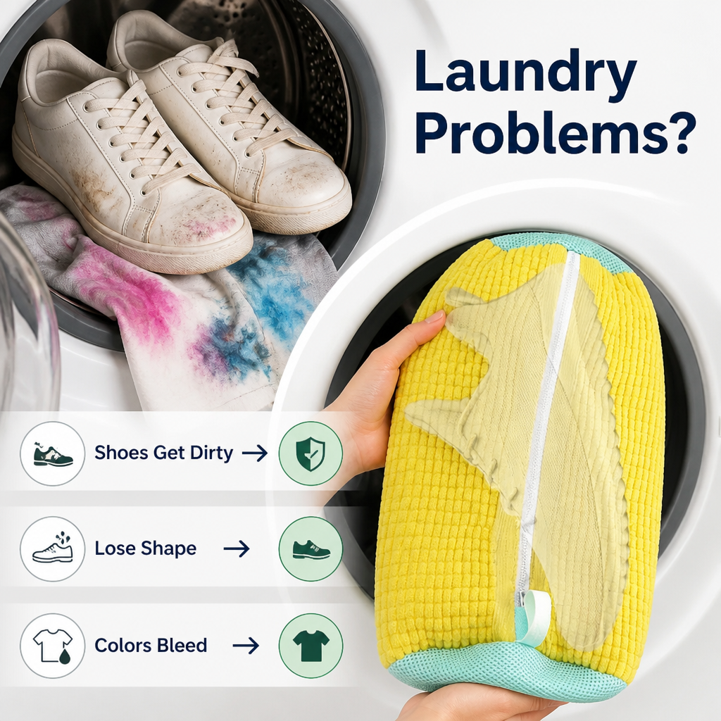 PureStep™ Laundry Guard — Keep Your Shoes Looking Brand New, Wash After Wash