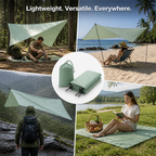 VentiShade™ — Your Lightweight Fortress Against Sun and Surprise Showers