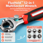 FluxHold™ 52-in-1 MultiSocket Wrench — Conquer Every Bolt Effortlessly Without the Hassle