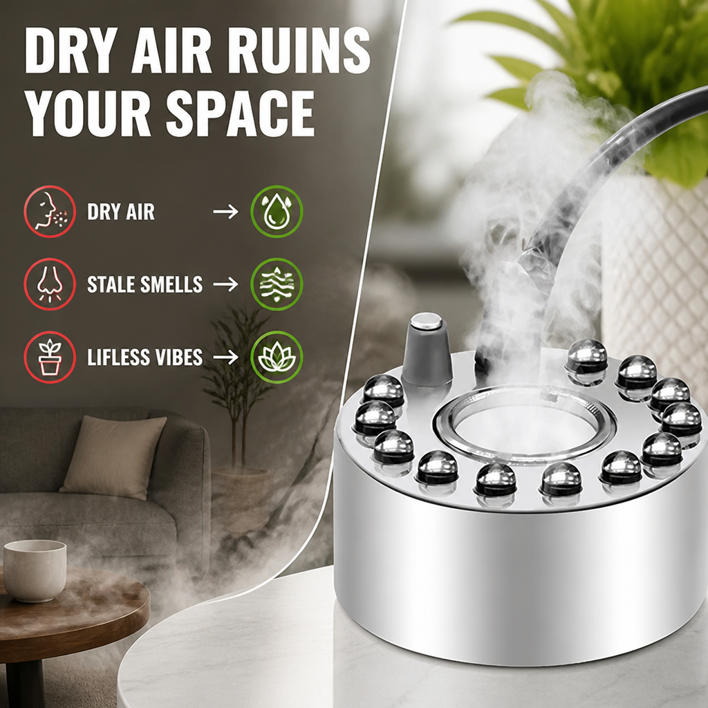 RamoraMist™ — Transform Your Space with Mesmerizing Mist and Color Magic