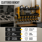 BenchBright™ — Clear Your Bench and Find Every Tool in a Flash