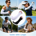 RamoraChill™ Cooling Arm Sleeves — Feel Instant Relief and Unstoppable Confidence in the Sun