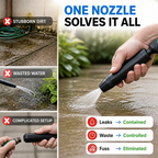 HydraPulse™ — Effortless Power that Crushes Grime and Cares for Your Garden