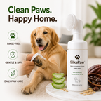 SilkaPaw™ — Instantly Soothe and Refresh Your Pet’s Paws Without Mess or Stress