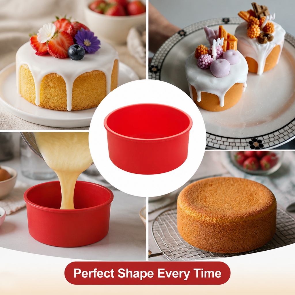 Veloura™ Cake Base Mould — Effortless Perfection for Show-Stopping Cakes Every Time