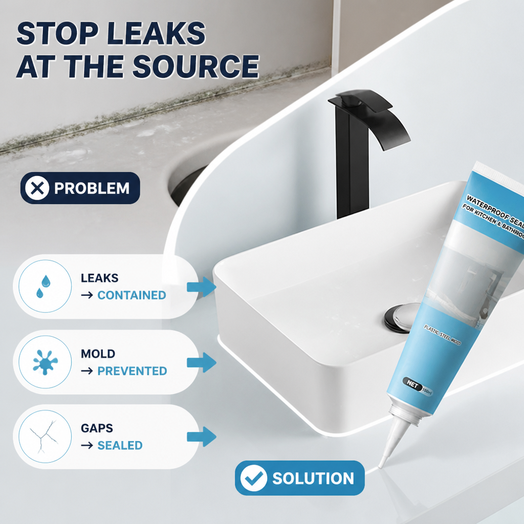 AquaGuardPro™ — Seal Out Leaks and Mold for a Healthier, Worry-Free Home