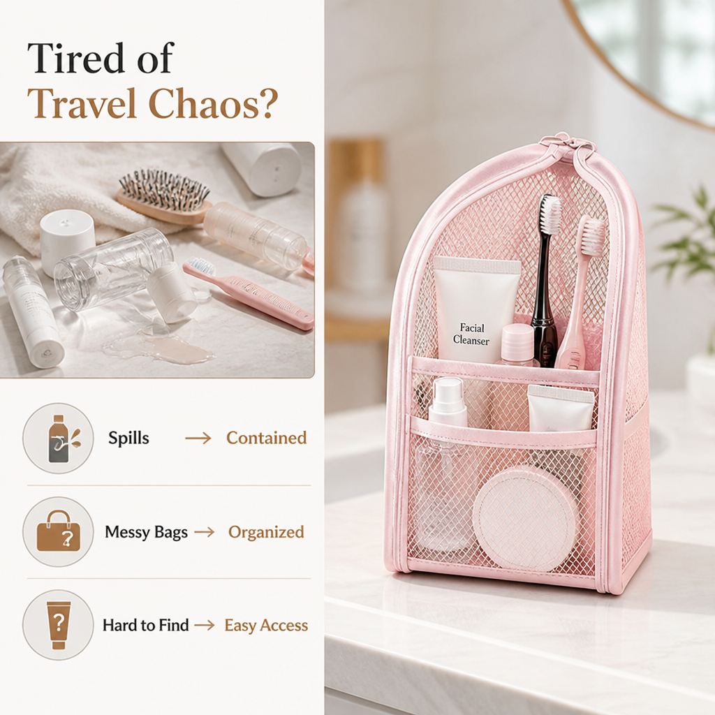 GlideNest™ — Effortless Organization for Stress-Free Travel Moments