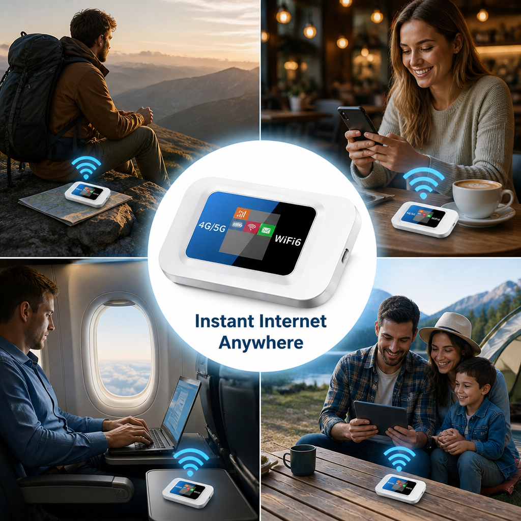 VibraNet™ — Instantly Power Your World with Unbreakable, Anywhere WiFi